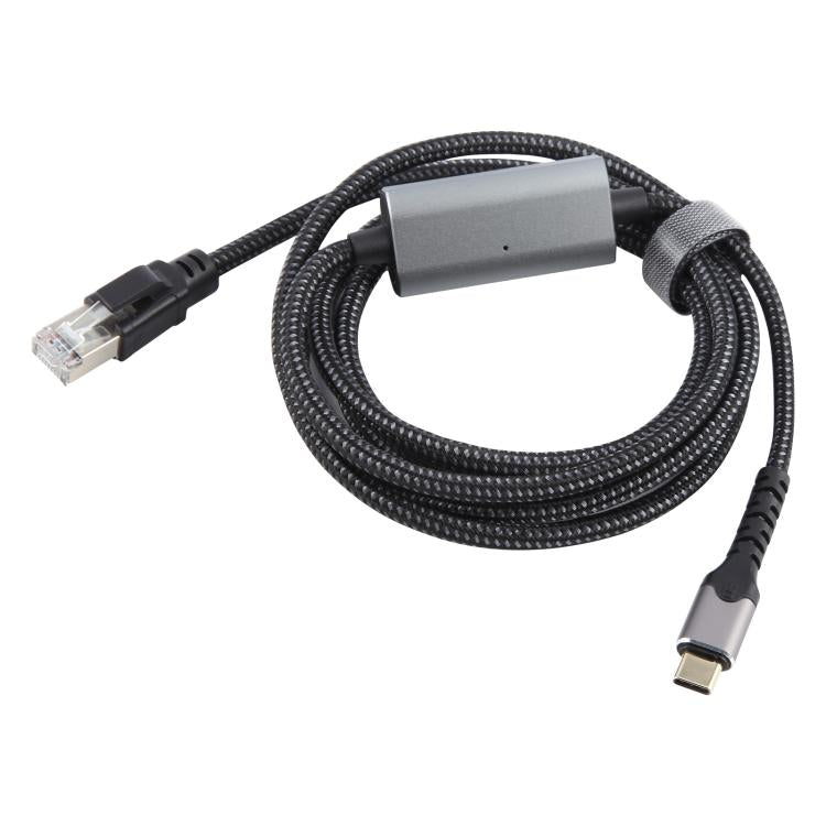 2m RJ45 to USB-C / Type-C High Speed Network Card Ethernet Cable - free shipping - PMC Jewellery - Order now!