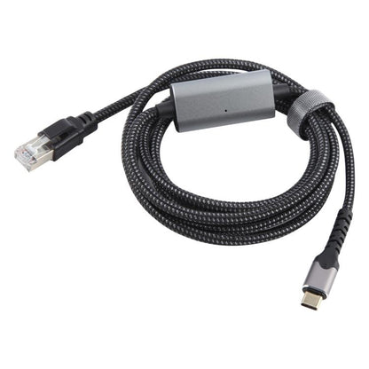 2m RJ45 to USB-C / Type-C High Speed Network Card Ethernet Cable - free shipping - PMC Jewellery - Order now!
