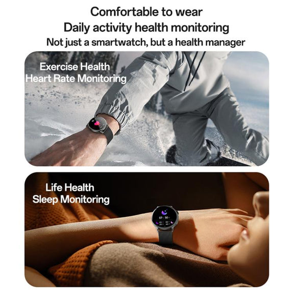 Yesido IO28 Smart Watch, 1.51 inch Screen, Support BT Call / Heart Rate(Black)
