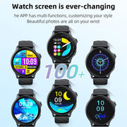 Yesido IO29 Water-resistant Smart BT Watch, 1.39 inch Screen, Support BT Call / Heart Rate(Black)