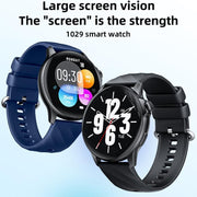 Yesido IO29 Water-resistant Smart BT Watch, 1.39 inch Screen, Support BT Call / Heart Rate(Black)