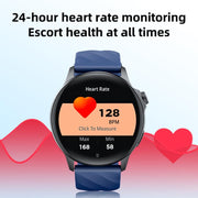 Yesido IO29 Water-resistant Smart BT Watch, 1.39 inch Screen, Support BT Call / Heart Rate(Black)