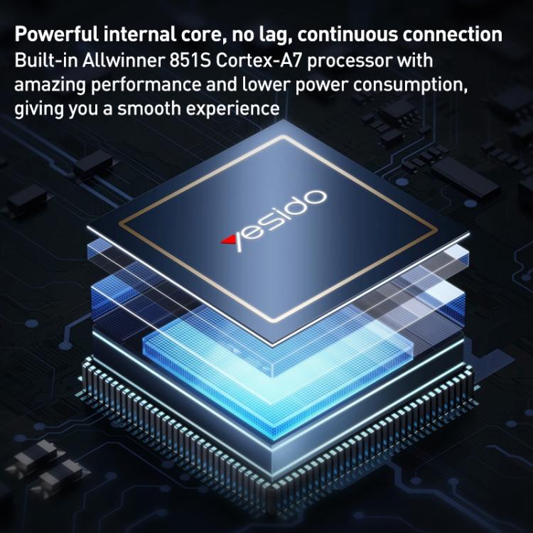 Yesido KM23 Wireless CarPlay with USB to Type-C Adapter(Grey) - free shipping - PMC TechLife - Order now!