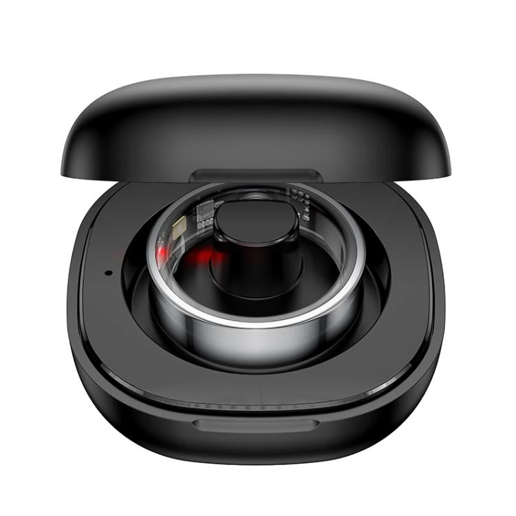 Yesido IO33 Health Monitor Smart Ring, Support Body Temperature / Heart Rate / Blood Pressure / Female Physiological Reminder, Size:65mm Inner Circumference(Black)