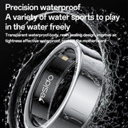 Yesido IO33 Health Monitor Smart Ring, Support Body Temperature / Heart Rate / Blood Pressure / Female Physiological Reminder, Size:60mm Inner Circumference(Black)