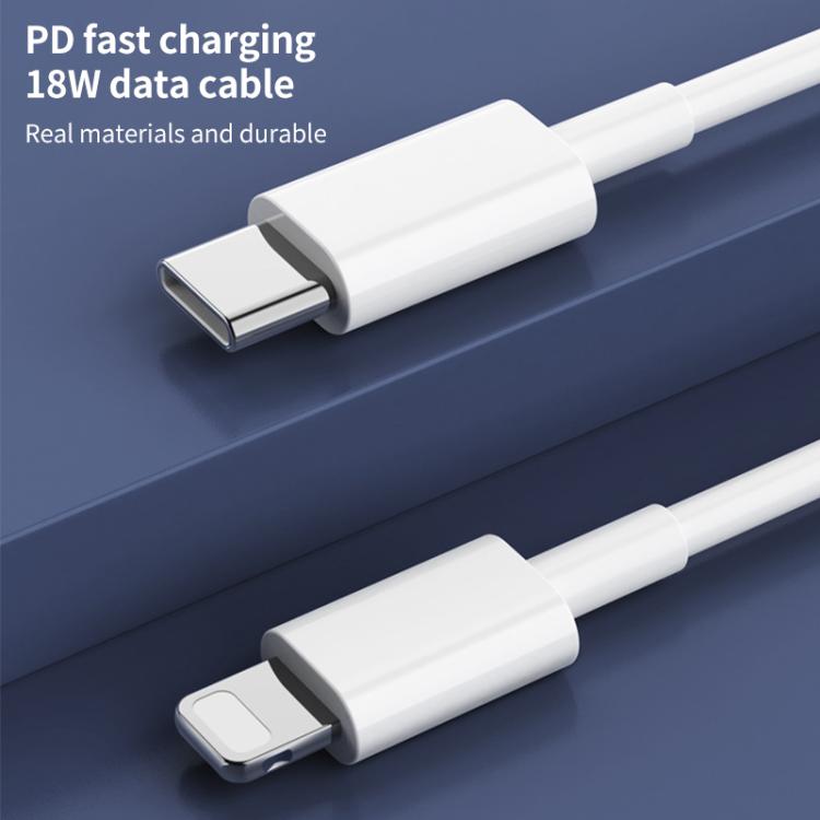 REMAX RP-U37 18W QC+PD Fast Charger With 1m Type-C to 8 Pin Cable, Plug Type:US Plug(White) - USB Charger by REMAX | Online Shopping South Africa | PMC TechLife | Buy Now Pay Later Mobicred
