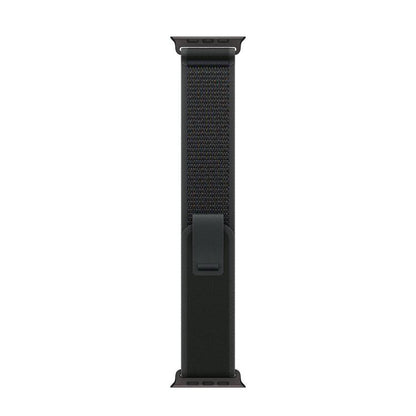 For Apple Watch 46mm / 49mm / 45mm / 44mm Trail Loop Nylon Watch Band(Black + Black Titanium Finish) - free shipping - PMC Jewellery - Order now!