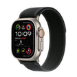 For Apple Watch 46mm / 49mm / 45mm / 44mm Trail Loop Nylon Watch Band(Black + Natural Titanium Finish) - free shipping - PMc TechLife - Order now!