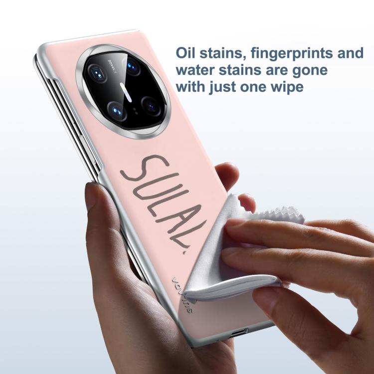 For Huawei Mate X6 SULADA Skin Feel Liquid Leather Shockproof Phone Case(White) - free shipping - PMC TechLife - Order now!