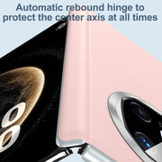 For Huawei Mate X6 SULADA Skin Feel Liquid Leather Shockproof Phone Case(White)