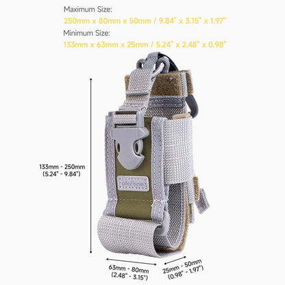 Ulefone Armor Holster Multi-Purpose Phone Pouch Waist Bag(Grey) - free shipping - PMC Jewellery - Order now!