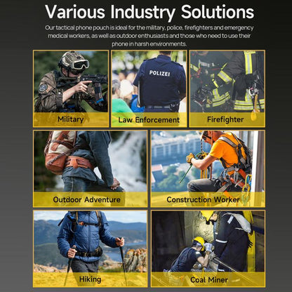 Ulefone Armor Holster Multi-Purpose Phone Pouch Waist Bag(Grey) - free shipping - PMC Jewellery - Order now!
