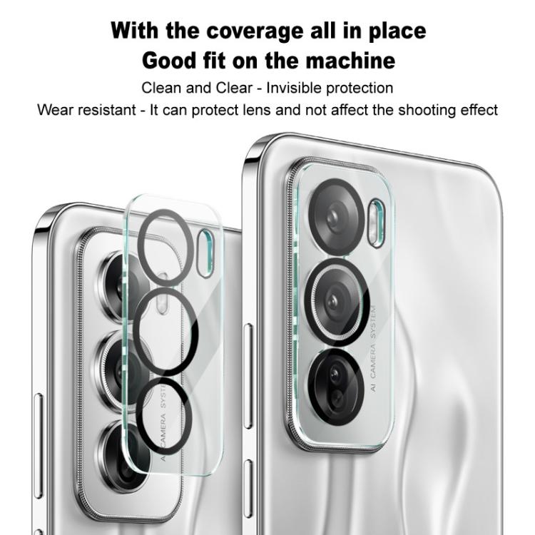 For iPhone 16e IMAK High Definition Integrated Rear Camera Glass Lens Film, Black Eye Design