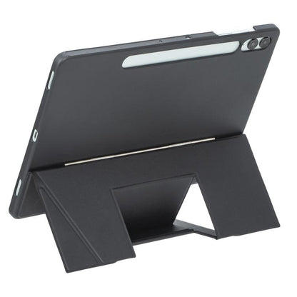 For Samsung Galaxy Tab S10+ / S9 FE+ / S9+ Holder Floating Detachable Backlight Keyboard Tablet Leather Case with Touchpad(Black) - Samsung Keyboard by PMC Jewellery | Online Shopping South Africa | PMC Jewellery | Buy Now Pay Later Mobicred
