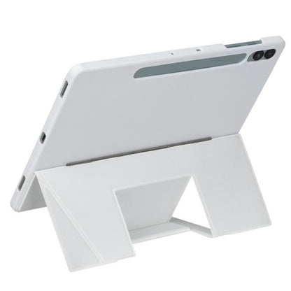 For Samsung Galaxy Tab S10+ / S9 FE+ / S9+ Holder Floating Detachable Backlight Keyboard Tablet Leather Case with Touchpad(White) - Samsung Keyboard by PMC Jewellery | Online Shopping South Africa | PMC Jewellery | Buy Now Pay Later Mobicred