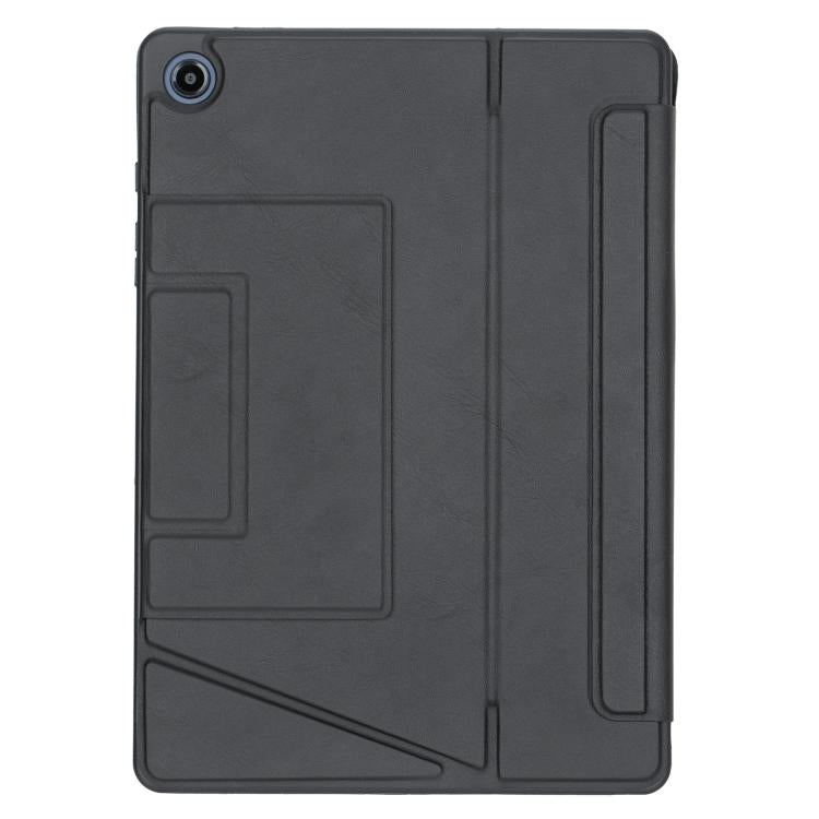 For Samsung Galaxy Tab A9+ Holder Floating Detachable Backlight Keyboard Tablet Leather Case with Touchpad(Black) - Samsung Keyboard by PMC Jewellery | Online Shopping South Africa | PMC Jewellery | Buy Now Pay Later Mobicred