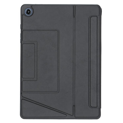 For Samsung Galaxy Tab A9+ Holder Floating Detachable Backlight Keyboard Tablet Leather Case with Touchpad(Black) - Samsung Keyboard by PMC Jewellery | Online Shopping South Africa | PMC Jewellery | Buy Now Pay Later Mobicred