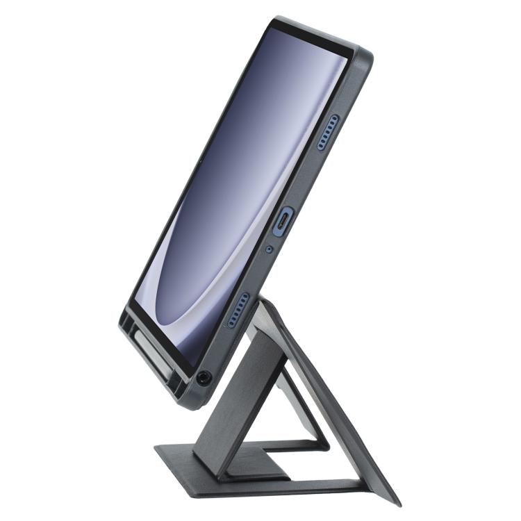 For Samsung Galaxy Tab A9+ Holder Floating Detachable Backlight Keyboard Tablet Leather Case with Touchpad(Black) - Samsung Keyboard by PMC Jewellery | Online Shopping South Africa | PMC Jewellery | Buy Now Pay Later Mobicred