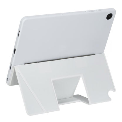 For Samsung Galaxy Tab A9+ Holder Floating Detachable Backlight Keyboard Tablet Leather Case with Touchpad(White) - Samsung Keyboard by PMC Jewellery | Online Shopping South Africa | PMC Jewellery | Buy Now Pay Later Mobicred