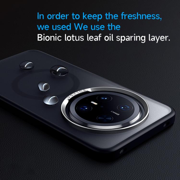 For Huawei Mate 70 Pro / Mate 70 Pro+ SULADA Light Sand MagSafe Magnetic PC Hybrid TPU Phone Case(Blue) - Huawei Cases by SULADA | Online Shopping South Africa | PMC TechLife | Buy Now Pay Later Mobicred