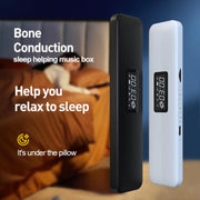 SLEEP BOX Bone Conduction Bluetooth 5.3 Sleep Speaker(Black)