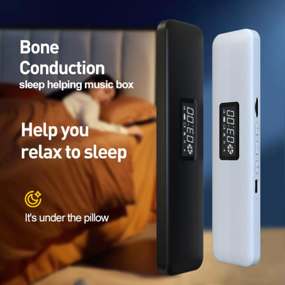 SLEEP BOX Bone Conduction Bluetooth 5.3 Sleep Speaker(Black)