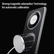 For Huawei Mate 60 Pro / Mate 60 Pro+ SULADA Kevlar Texture MagSafe Magnetic Holder Phone Case(Black)