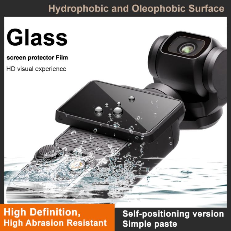 For DJI Osmo Pocket 3 imak Tempered Glass Film, Self-positioning Version