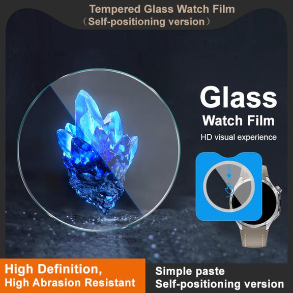 For OPPO Watch X2 imak Tempered Glass Watch Film, Self-positioning Version