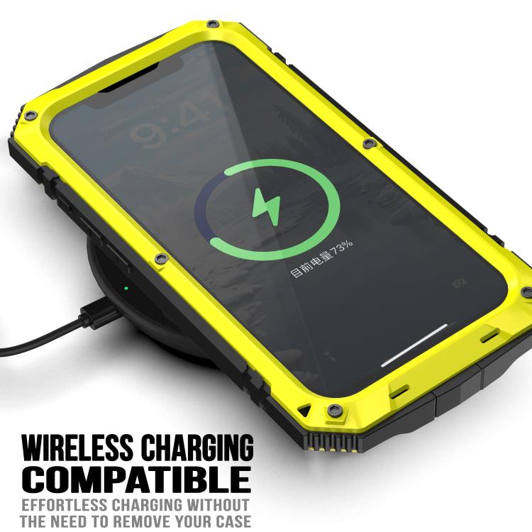 For iPhone 16e IP68 Water-resistant Dustproof Shockproof Phone Case(Yellow)