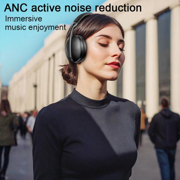 Yesido EP08 ANC Noise Reduction Bluetooth Headphones(Black)