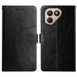 For Tecno Pova 7 4G Y-shaped Pattern Flip Leather Phone Case(Black) - free shipping - PMC TechLife - Order now!