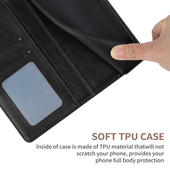For Tecno Pova 7 5G Y-shaped Pattern Flip Leather Phone Case(Black)