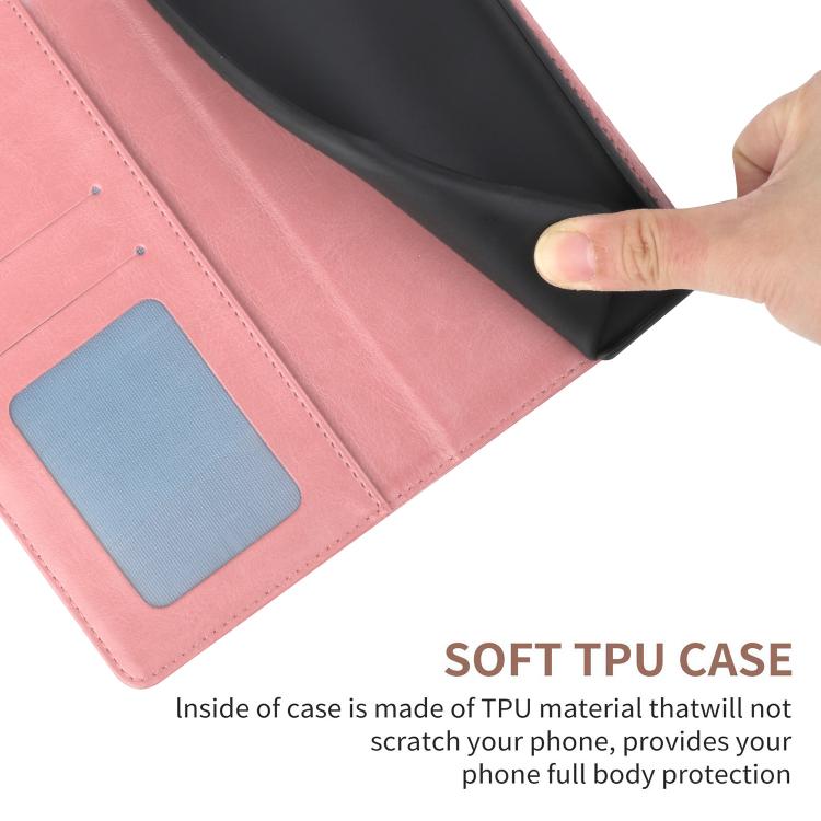 For Tecno Pova 7 5G Y-shaped Pattern Flip Leather Phone Case(Pink)