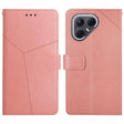 For Tecno Pova 7 Ultra 5G Y-shaped Pattern Flip Leather Phone Case(Pink) - free shipping - PMC TechLife - Order now!