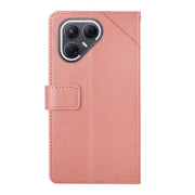 For Tecno Pova 7 Ultra 5G Y-shaped Pattern Flip Leather Phone Case(Pink)