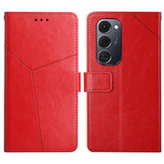 For Tecno Spark 40 Pro+ 4G Y-shaped Pattern Flip Leather Phone Case(Red)