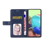 For Tecno Spark 40 Pro+ 4G Y-shaped Pattern Flip Leather Phone Case(Blue)