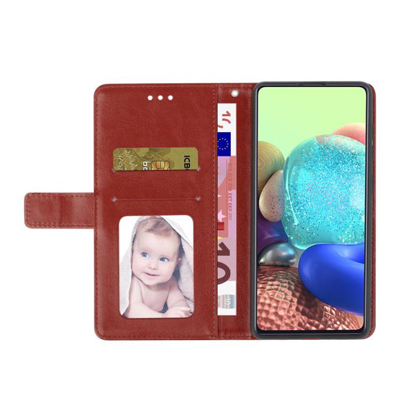 For Tecno Spark 40C Y-shaped Pattern Flip Leather Phone Case(Brown)