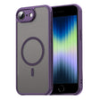 For iPhone 16e Fan Dun Series TPU Hybrid PC Frosted Magsafe Phone Case(Purple) - iPhone 16e Cases by PMC TechLife | Online Shopping South Africa | PMC TechLife | Buy Now Pay Later Mobicred