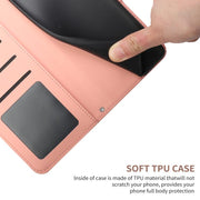 For Tecno Pova 7 5G Skin Feel Butterfly Embossed Flip Leather Phone Case(Pink)