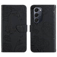 For Tecno Spark 40 Pro+ 4G Skin Feel Butterfly Embossed Flip Leather Phone Case(Black) - free shipping - PMC TechLife - Order now!