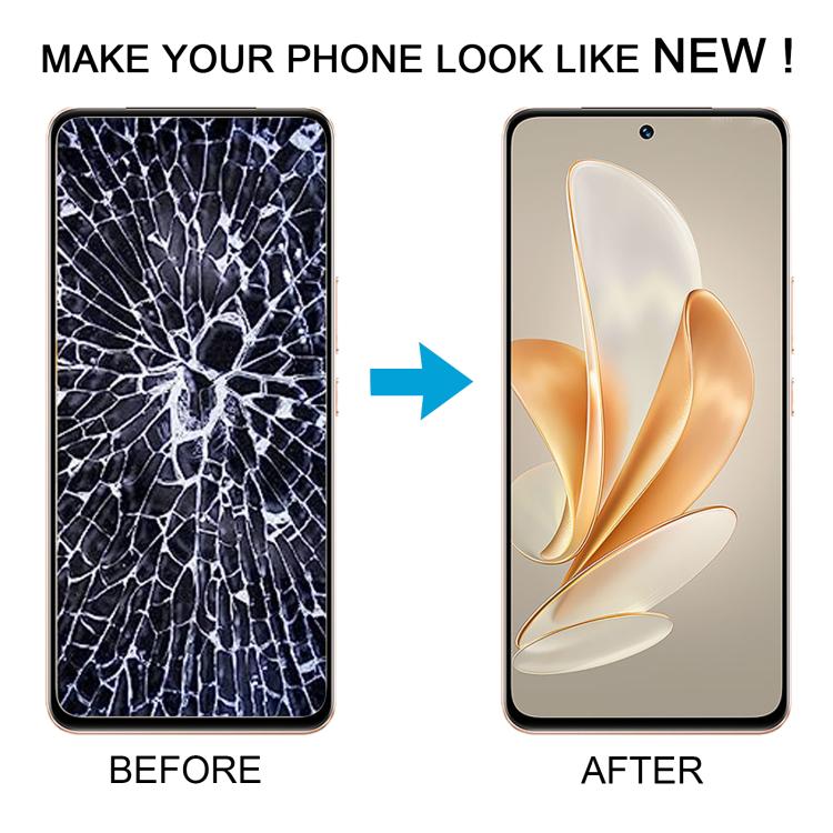 For vivo S17e OLED LCD Screen with Digitizer Full Assembly with Fingerprint Identification - LCD Screen by PMC TechLife | Online Shopping South Africa | PMC TechLife | Buy Now Pay Later Mobicred