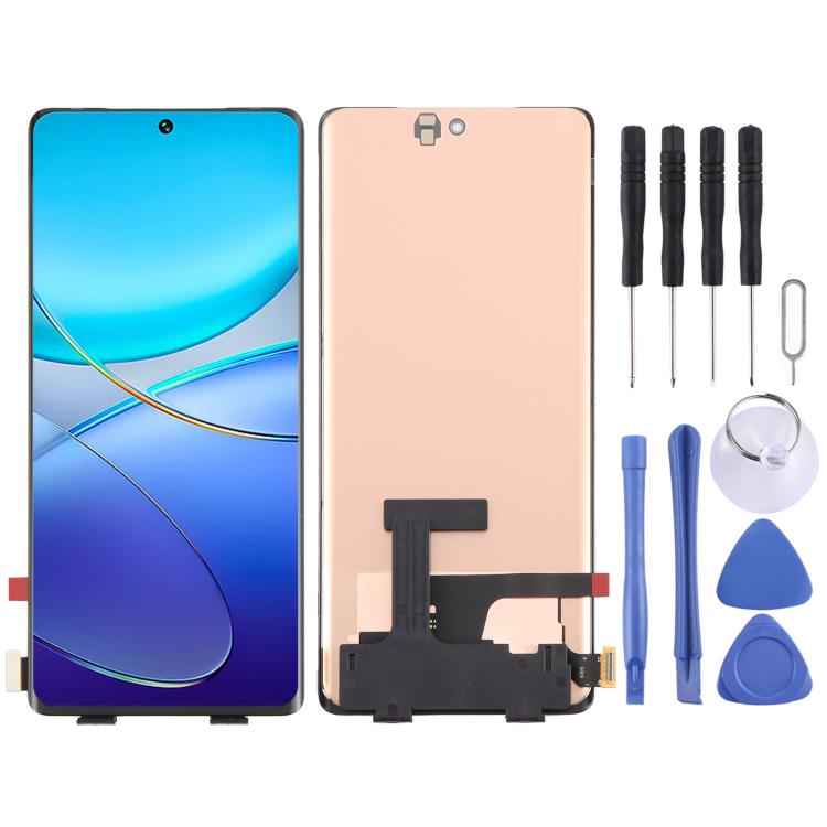 For vivo Y100 OLED LCD Screen with Digitizer Full Assembly with Fingerprint Identification - free shipping - PMC TechLife - Order now!