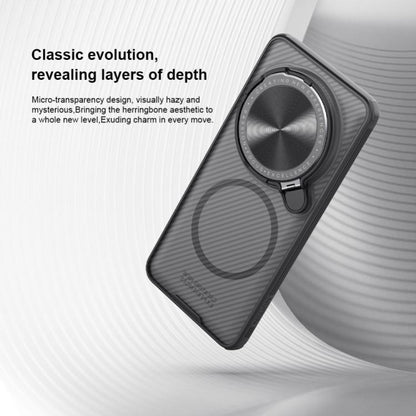 For Xiaomi 15 Ultra NILLKIN CamShield Prop MagSafe Magnetic Translucent PC Phone Case(Black) - free shipping - PMC Jewellery - Order now!