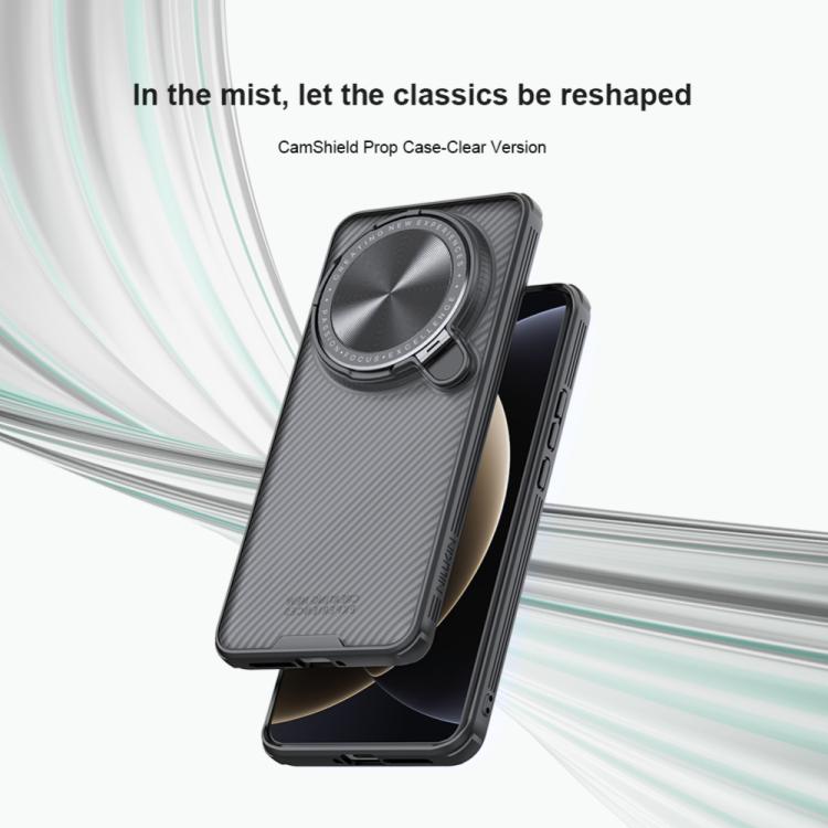 For Xiaomi 15 Ultra NILLKIN CamShield Prop Translucent PC Phone Case(Black) - free shipping - PMC Jewellery - Order now!