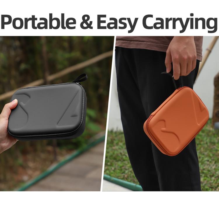 For DJI Osmo Mobile 7P Sunnylife Portable Carrying Case Mini Bag Handbag(Black)