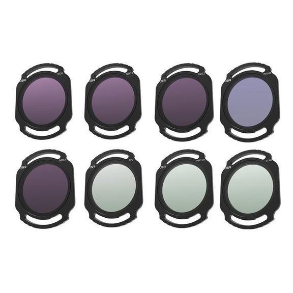 For DJI O4 Air Unit Pro / Avata 2 JSR YB Series Camera Lens Filter, Filter:8 in 1 Mixed Filter