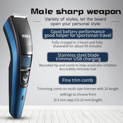 VGR V-052 5W USB Electric Shaver Hair Clipper(Blue)