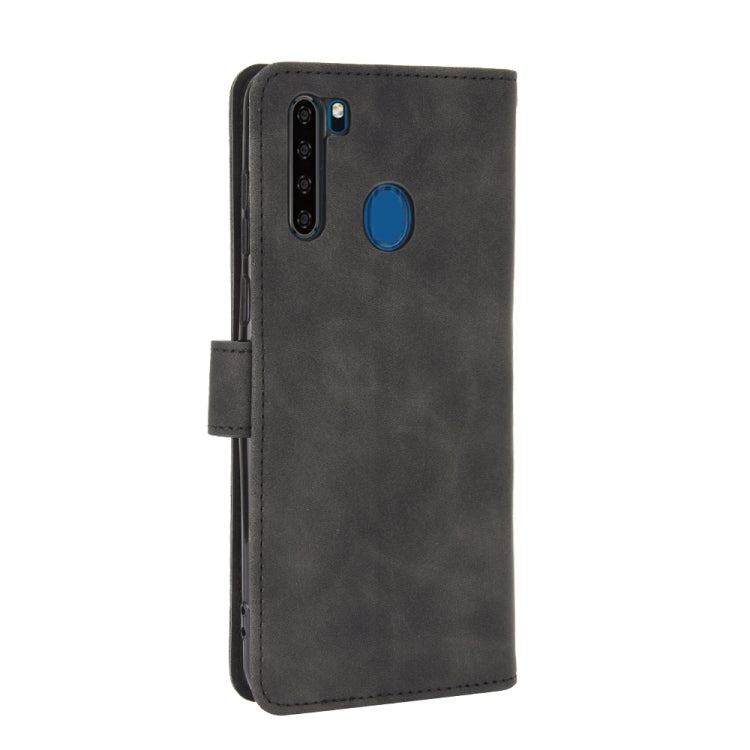For Blackview A80 Pro Solid Color Skin Feel Magnetic Buckle Horizontal Flip Calf Texture PU Leather Case with Holder & Card Slots & Wallet(Black) - free shipping - PMC TechLife - Order now!
